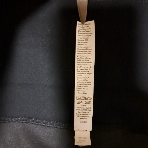 Spanx Luxe Black Faux Leather Dress Sleeveless Sheath S Bodycon Goth Party Biker - Picture 7 of 16